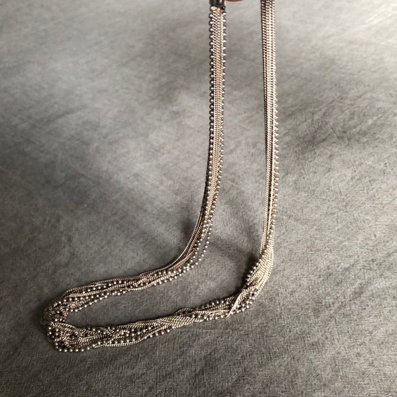 Vintage silver necklace - Picture 1 of 6